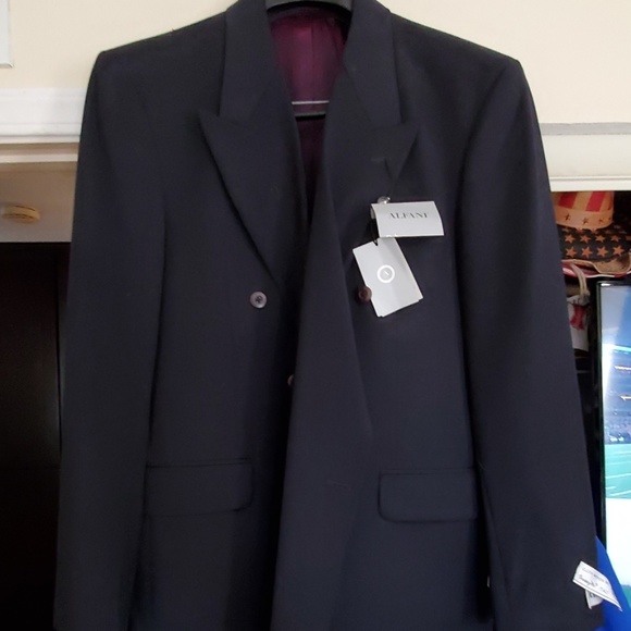 ALFANI TRADITIONAL MENS BLUE BLAZER